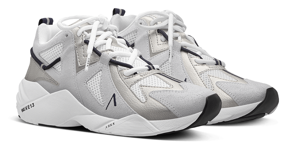 ARKK Collection Tuzon Suede W13 | Silver Dress Blue | Women Tuzon